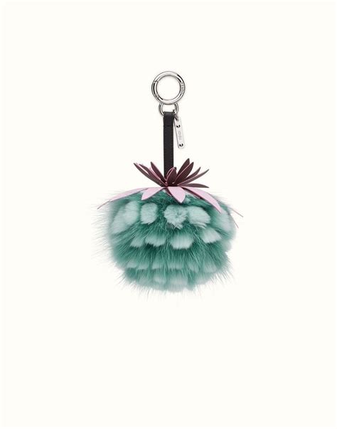 fendi fruit|Authentic Fendi Fruit Pom Pom Charm Green Color Key Ring .